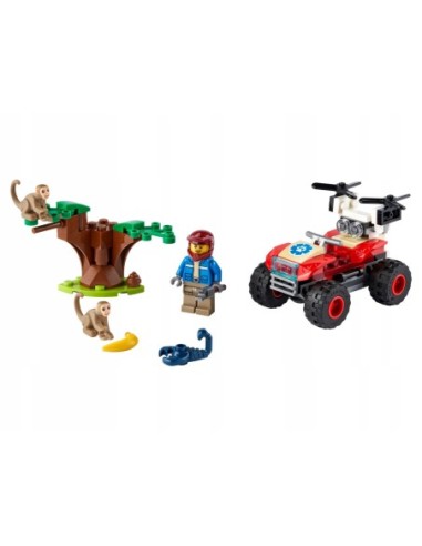 LEGO City 60300 Quad ratowników dzikich zwierząt