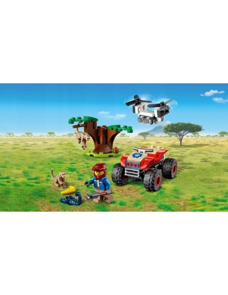 LEGO City 60300 Quad ratowników dzikich zwierząt