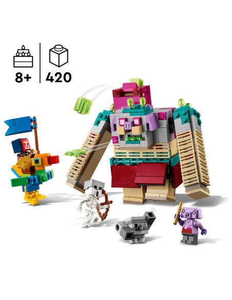 LEGO 21257 Minecraft - Decydujące starcie z Dewastatorem