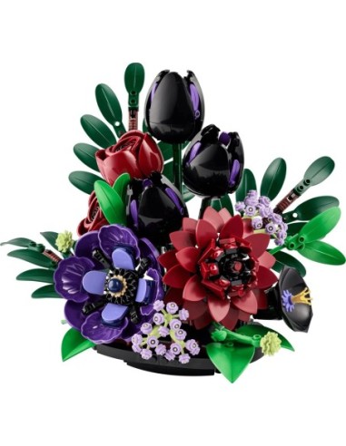 LEGO Botanicals 11513 Kompozycja z ciemnych kwiatów