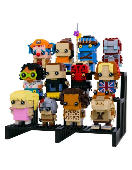 Podstawka pod figurki Lego BrickHeadz 12 miejsc 3 rzędy ekspozytor PREZENT