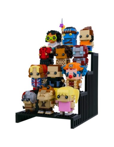 Podstawka pod figurki Lego BrickHeadz 12 miejsc 4 rzędy ekspozytor PREZENT